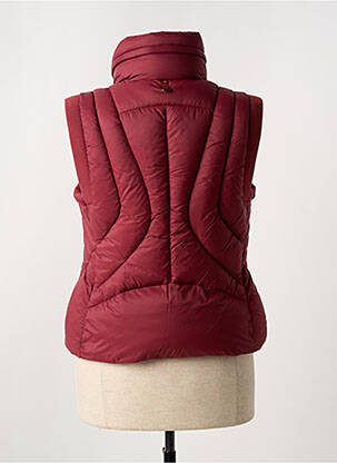 Doudoune poches sans capuche rouge HIGH femme