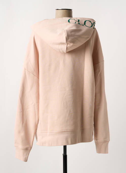 Sweat-shirt à capuche beige CLOSED pour femme