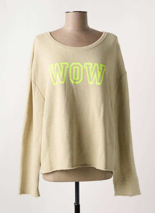 Sweat-shirt beige LIV BERGEN pour femme