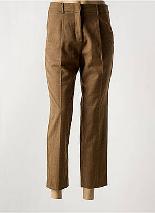 Pantalon chino taille normale taille normale marron WEEKEND MAXMARA femme