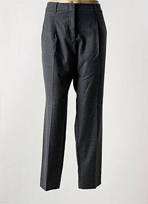 Pantalon chino fermeture zippée sous rabat avec crochet taille normale gris WEEKEND MAXMARA femme