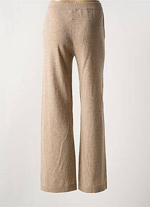 Pantalon droit stretch taille normale marron NOTSHY femme