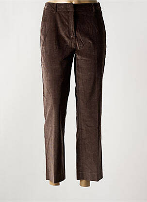 Pantalon 7/8 stretch taille normale marron WEEKEND MAXMARA femme