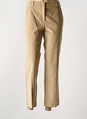 Pantalon 7/8 stretch taille normale beige fonce WEEKEND MAXMARA femme