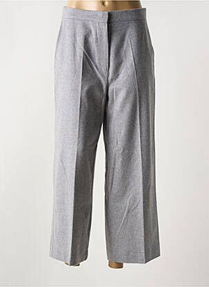 Pantalon 7/8 taille haute taille haute gris MAX MARA femme