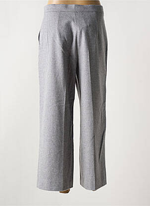 Pantalon 7/8 taille haute taille haute gris MAX MARA femme
