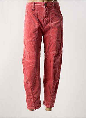 Pantalon 7/8 stretch taille normale rose HIGH femme