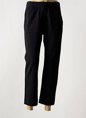 Pantalon 7/8 tissage popeline taille normale noir WEEKEND MAXMARA femme