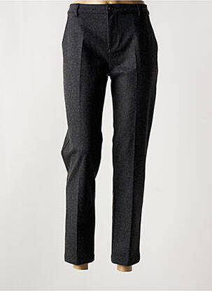 Pantalon 7/8 taille à pinces taille normale gris MAYJUNE femme