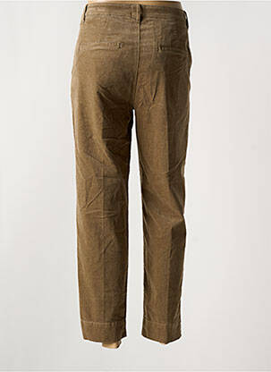 Pantalon 7/8 stretch taille normale marron CLOSED femme