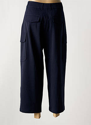 Pantalon 7/8 taille haute taille haute bleu WEEKEND MAXMARA femme