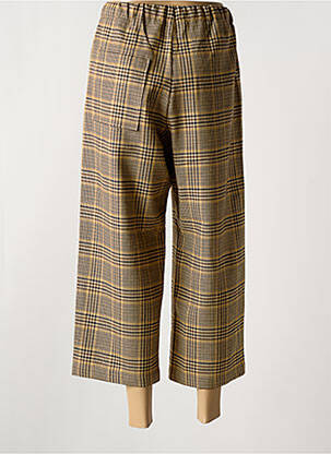 Pantalon 7/8 taille élastique taille normale jaune PHISIQUE DU ROLE femme