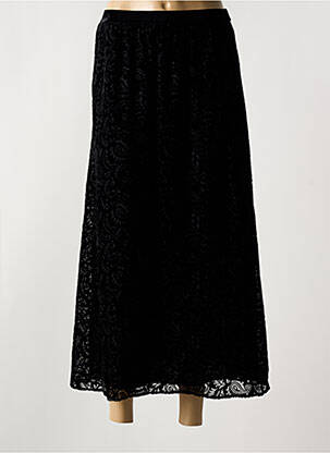 Jupe longue doublure noir NOTSHY femme