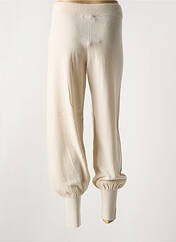 Pantalon 7/8 beige WEEKEND MAXMARA pour femme seconde vue
