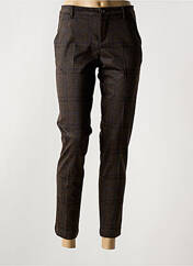 Pantalon 7/8 marron MAYJUNE pour femme seconde vue