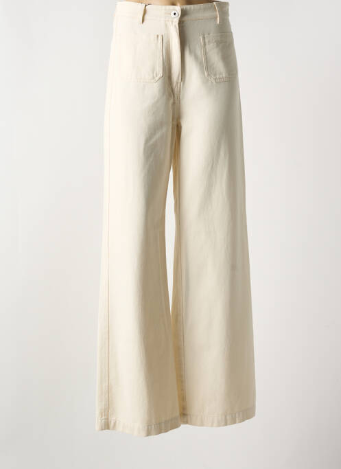 Jeans coupe large beige WEEKEND MAXMARA pour femme