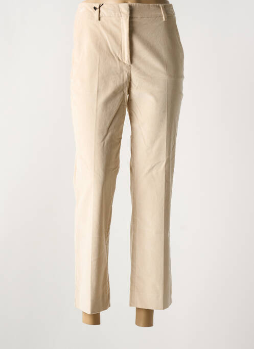 Pantalon 7/8 beige WEEKEND MAXMARA pour femme