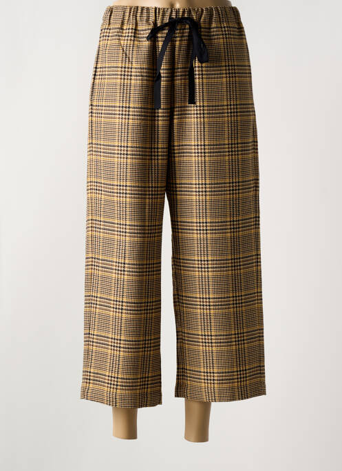 Pantalon 7/8 jaune PHISIQUE DU ROLE pour femme