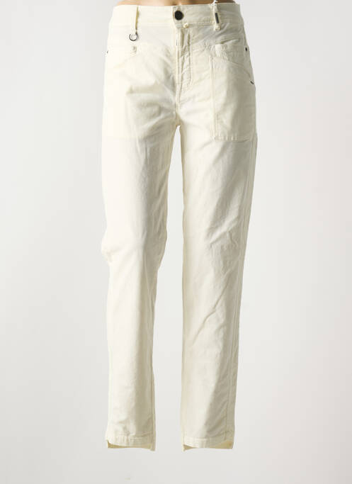 Pantalon slim jaune HIGH femme