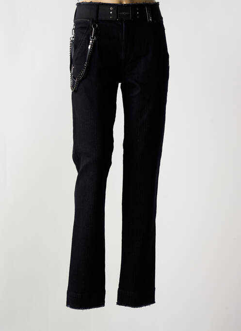 Pantalon slim noir HUGHO BO pour femme