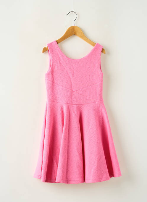 Robe mi-longue fines bretelles fines bretelles rose BOBOLI fille