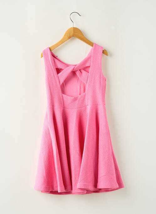Robe mi-longue fines bretelles fines bretelles rose BOBOLI fille