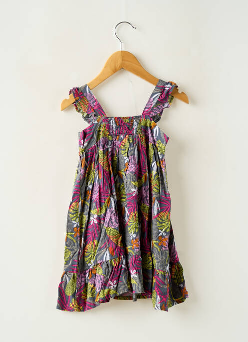 Robe mi-longue gris LOSAN fille