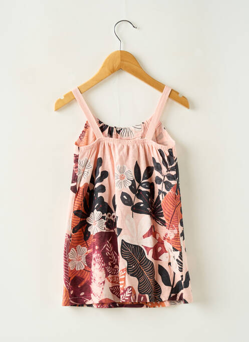 Robe mi-longue rose BOBOLI fille