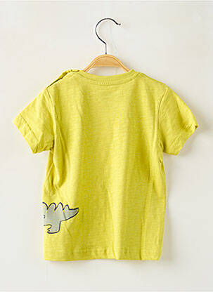 T-shirt coupe droite manches courtes jaune LOSAN garçon