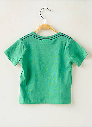 T-shirt coupe droite manches courtes vert BOBOLI garçon