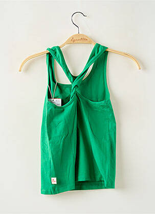 Top imprimé fantaisie manches longues vert BOBOLI fille