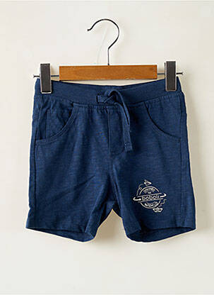 Short poches taille élastique bleu BOBOLI garçon
