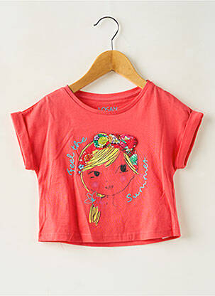 Top rouge LOSAN fille