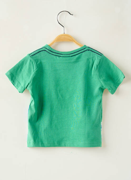 T-shirt coupe droite manches courtes vert BOBOLI garcon