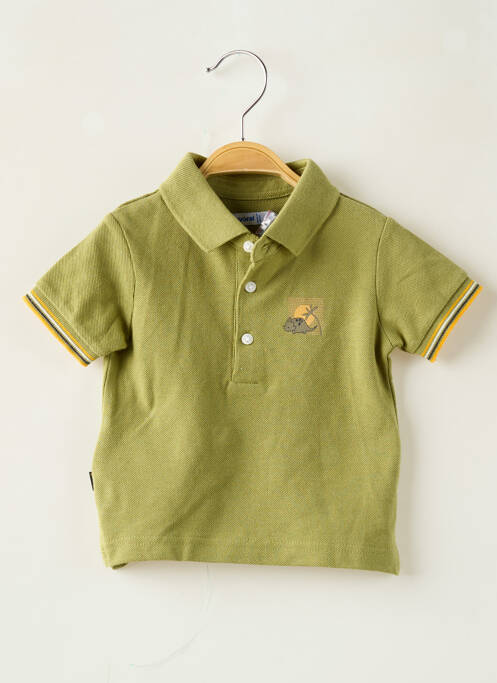 Polo coupe droite manches courtes vert MAYORAL garcon