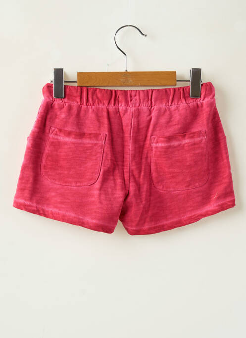 Short fermeture liens à nouer taille élastique rose BOBOLI fille
