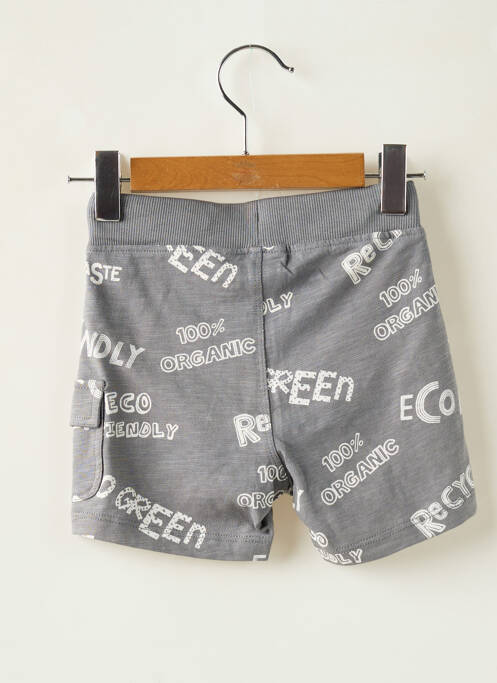 Short poches taille élastique gris BOBOLI garcon