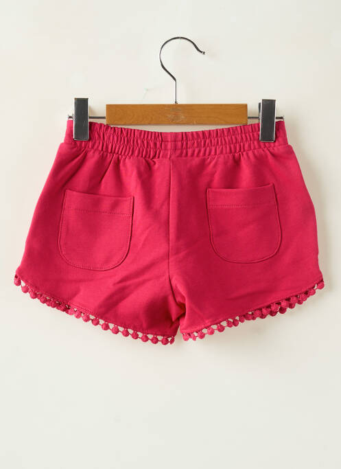 Short fermeture liens à nouer taille élastique rouge MAYORAL fille