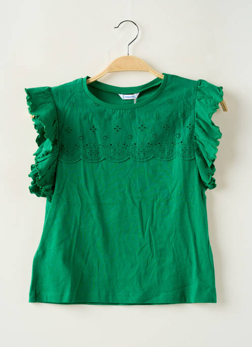Top vert MAYORAL fille