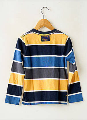 T-shirt manches longues manches longues bleu BOBOLI garçon