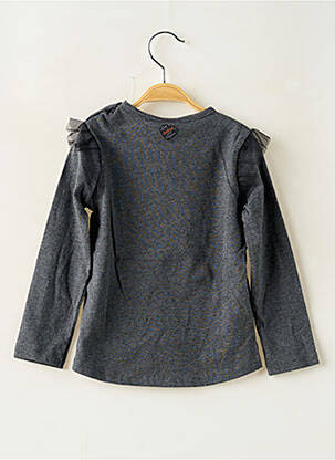 Top manches longues manches longues gris BOBOLI fille
