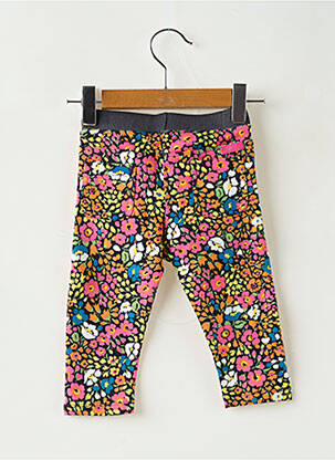 Pantalon slim taille élastique taille élastique noir BOBOLI fille