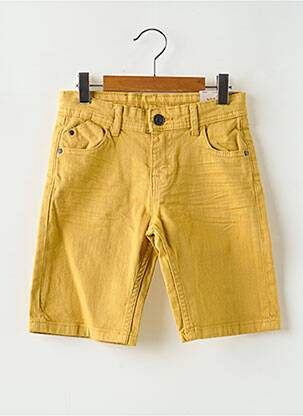 Bermuda poches jaune ZY garcon