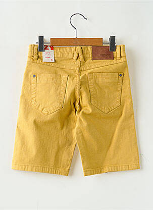 Bermuda poches jaune ZY garcon