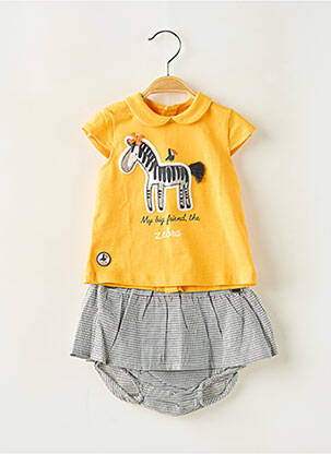 Ensemble pantalon jaune BOBOLI fille