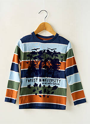 T-shirt bleu BOBOLI garçon