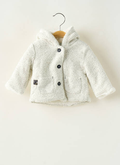 Veste casual fermeture boutonnée sur le devant beige BOBOLI fille