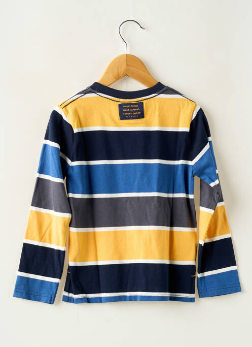 T-shirt manches longues manches longues bleu BOBOLI garcon