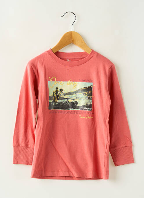 T-shirt manches longues manches longues rose ZY garcon