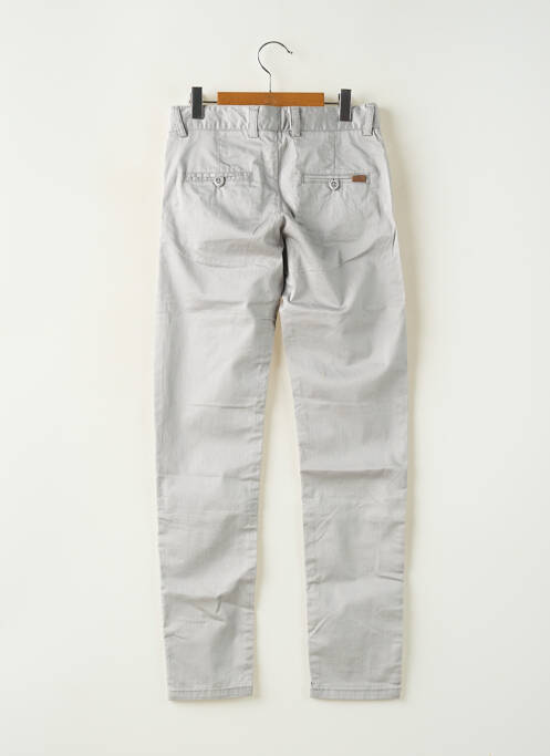 Pantalon chino coupe droite gris BOBOLI garcon